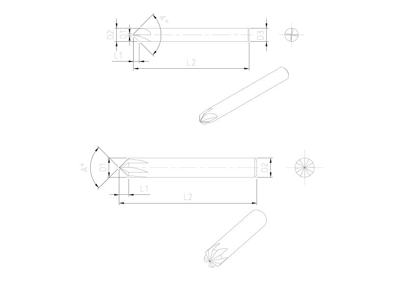 Chamfering cutter